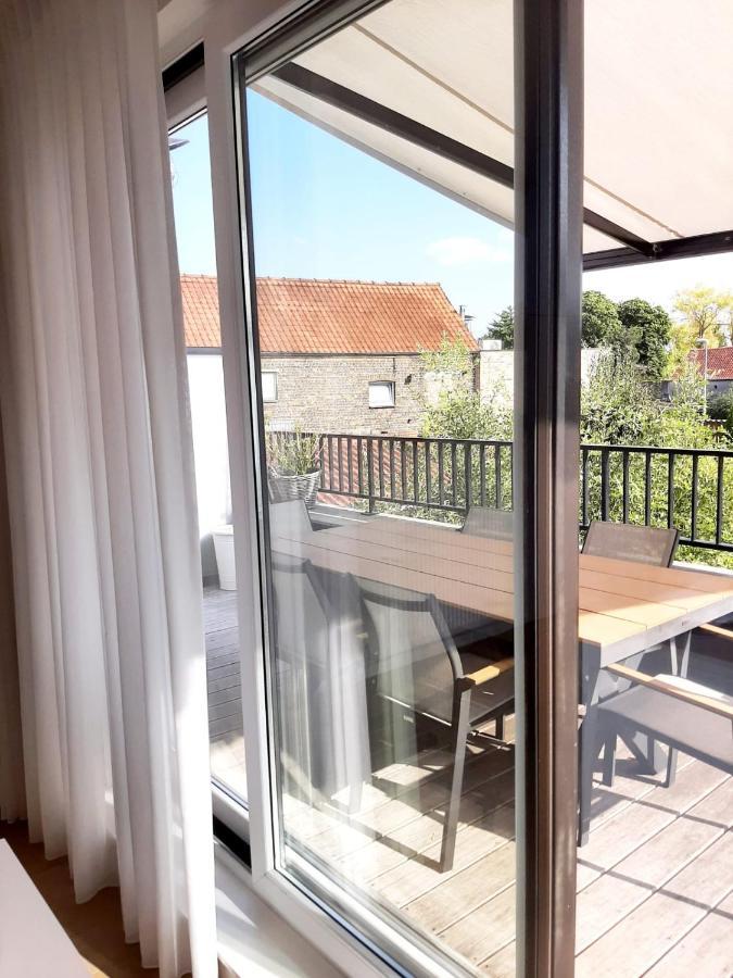 Luxe Duplex appartement Gistel Buitenkant foto